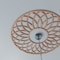 Ekena Millwork Cannes Wood Fretwork Pierced Ceiling Medallion, Cherry, 30"OD x 10 1/4"ID x 3/8"T CMWP30X30X0375CNCH - alternate 9
